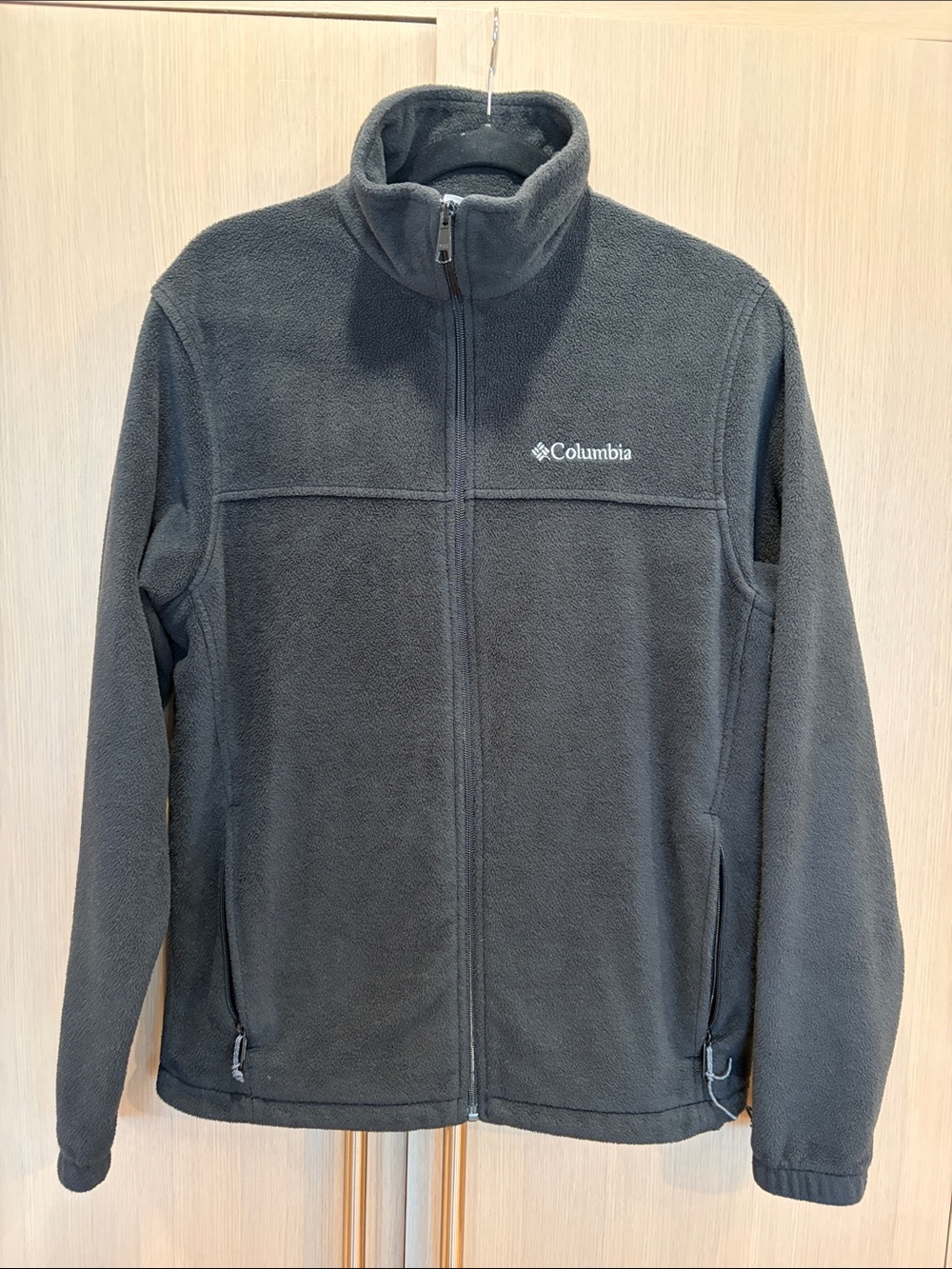 Columbia Men's Dark Gray Full-Zip Fleece Jacket